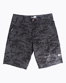 Pánské kraťasy Meatfly Icon, Grey Binary Camo