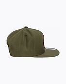 Kšiltovka Meatfly Flanker Snapback, Red Eternal / Buck