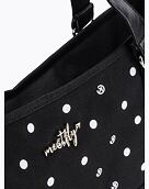 Dámská kabelka Meatfly Insanity, Black Dots/Black