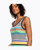 Dámské šaty Roxy Sunshine Bouquet, Anthracite Good Vibration