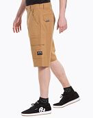 Pánské kraťasy Meatfly Syndrom, Beige Ripstop