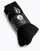 Pánské ponožky Volcom Full Stone Triple Pack, Black