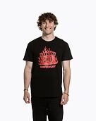 Pánské tričko Meatfly Flame, Black