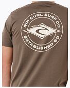 Pánské tričko Rip Curl Staple, Rock