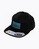 Kšiltovka Meatfly Gruman Premium Snapback, Live Ride Meatfly / Black