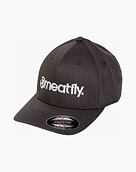 Meatfly Brand Flexfit, Grey