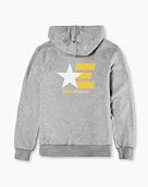 Pánská mikina Etnies America Zip Up Hoodie, Grey / Heather