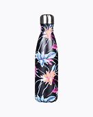 Láhev na vodu Roxy Sand And Seashell, Anthracite Floral Flow