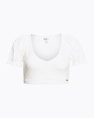 Dámský horní díl plavek Roxy Quiet Beauty, Bright White