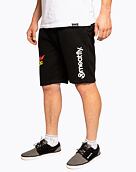 Pánské teplákové kraťasy Meatfly Big Shock, Black