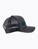 Kšiltovka Meatfly MF View Trucker, Petrol Logo/Dark Grey