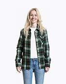 Dámská košile Meatfly Courtney, Dark Green