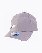 Kšiltovka Meatfly Dustin Flexfit Recycled, Grey / White Decent Revital