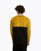 Pánské tričko s dlouhým rukávem Meatfly Harvey, Mustard  /  Black