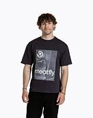 Unisex tričko Meatfly Junglist, Green Yellow Leaf