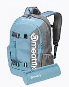Batoh Meatfly Basejumper, Grey Heather / Aqua, 22 L + PENÁL ZDARMA