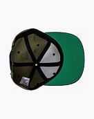 Kšiltovka Meatfly Flanker Snapback, Adventure Olive/Black