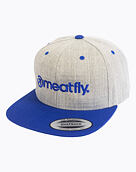 Kšiltovka Meatfly Flanker Snapback, Royal Blue/Grey Heather