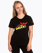 Dámské tričko Meatfly Big Shock!, Black