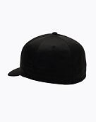 Kšiltovka Fox Head Tech Flexfit, Black/Charcoal