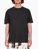 Pánské tričko Volcom Solid Stone Emb Sst, Black