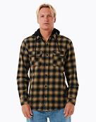 Pánská košile Rip Curl Grunter Flannel, Washed Moss