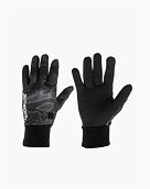 Pánské rukavice Meatfly Mens Powerstretch, Morph Black