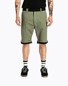 Pánské kraťasy Meatfly Barry 2.0, Olive / Black Ripstop
