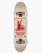 Skateboard Globe Eggy, Off-White / The Lot