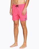 Pánské plavky Volcom Lido Solid Trunk 16, Neon Pink