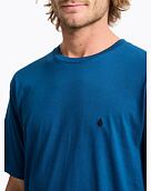 Pánské tričko Volcom Stone Blanks Bsc Sst, Cosmic Blue