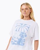 Dámské tričko Rip Curl Oceanic Heritage, Optical White