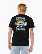 Pánské tričko Rip Curl Hazed & Tubed, Black