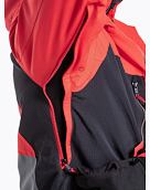 Pánská SNB & SKI bunda Meatfly Cronos, Ferrari Red/Dark Grey
