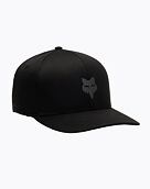 Kšiltovka Fox Head Tech Flexfit, Black/Charcoal