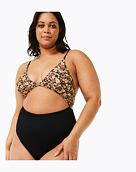 Dámské jednodílné plavky Rip Curl Sea Of Dreams Good One Piece, Brown