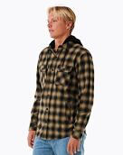 Pánská košile Rip Curl Grunter Flannel, Washed Moss