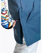 Dámská SNB & SKI bunda Meatfly Aiko, White Jones / Slate Blue