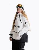 Unisex SNB & SKI bunda Meatfly Maddie, Clouds White