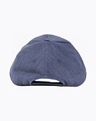 Kšiltovka Meatfly Gaten Flexfit, Blue / White Logo
