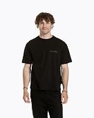 Unisex tričko Meatfly Minimal, Black