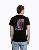 Pánské tričko Meatfly Cosmic, Black