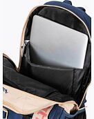 Batoh Meatfly Basejumper, Beige / Sea, 22 L + PENÁL ZDARMA