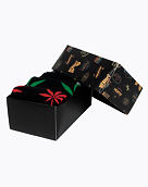 Pánské ponožky Meatfly Ganja Black, Gift Pack