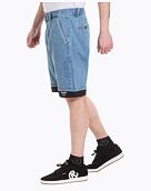 Pánské kraťasy Meatfly Barry, Dirty Washed/Black