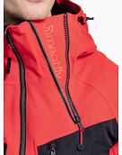 Pánská SNB & SKI bunda Meatfly Cronos, Ferrari Red/Dark Grey