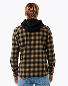 Pánská košile Rip Curl Grunter Flannel, Washed Moss