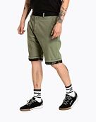 Pánské kraťasy Meatfly Barry 2.0, Olive / Black Ripstop