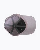 Kšiltovka Meatfly Dustin Flexfit Recycled, Grey / White Decent Revital