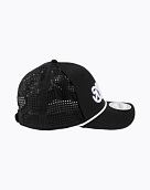 Kšiltovka Meatfly Nollie Perfor Cap, Black / White Revital